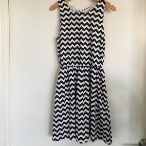 Chevron mini dress.